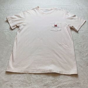 Vineyard Vines Pale Pink One Pocket T-Shirt Size Small